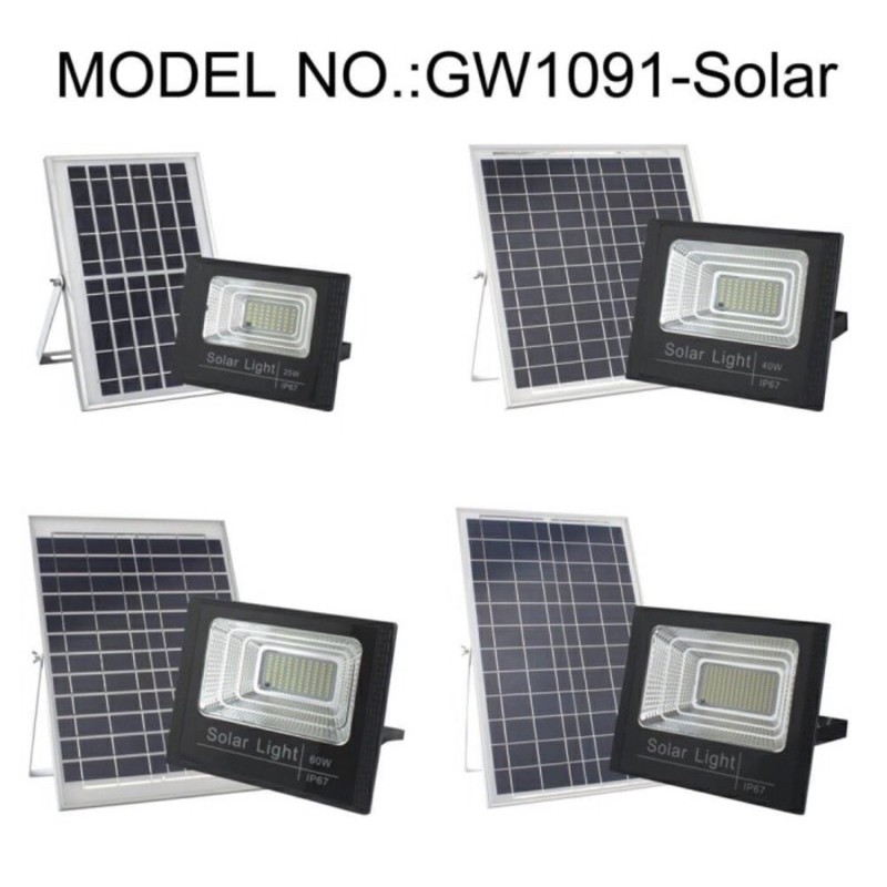 Lampu Sorot LED 100 watt solar Panel Tenaga Surya 100W 100 Watt Lampu Taman 100w solar cell 100W
