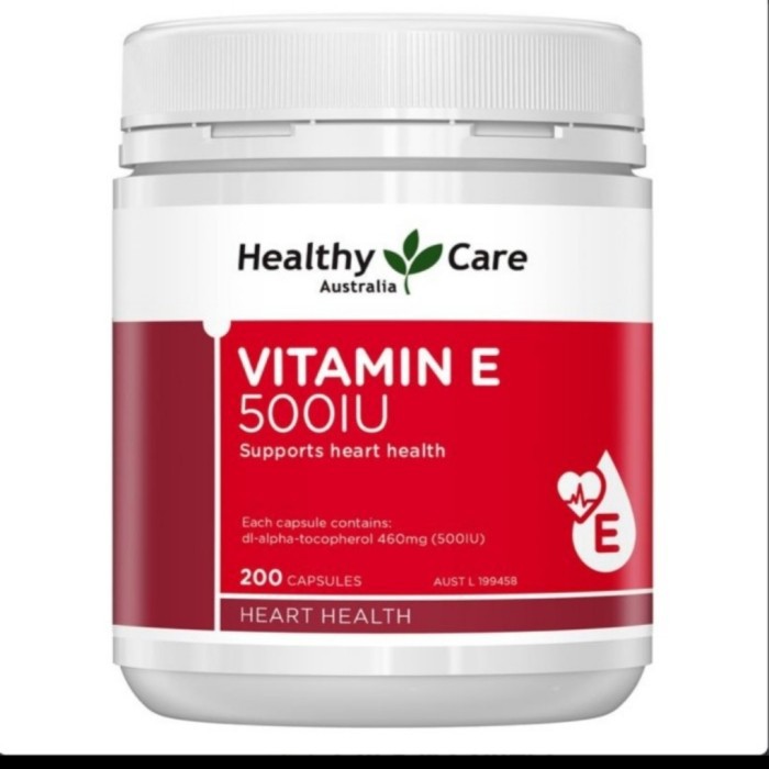Healthy Care Vitamin E 500iu 500 capsules