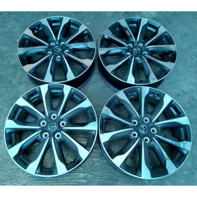 Velg Mobil Bekas OEM Copotan Mazda CX-3 Ring 18x7 Pcd 5x114,3 Buat Inova Mazda Biante X-Pander