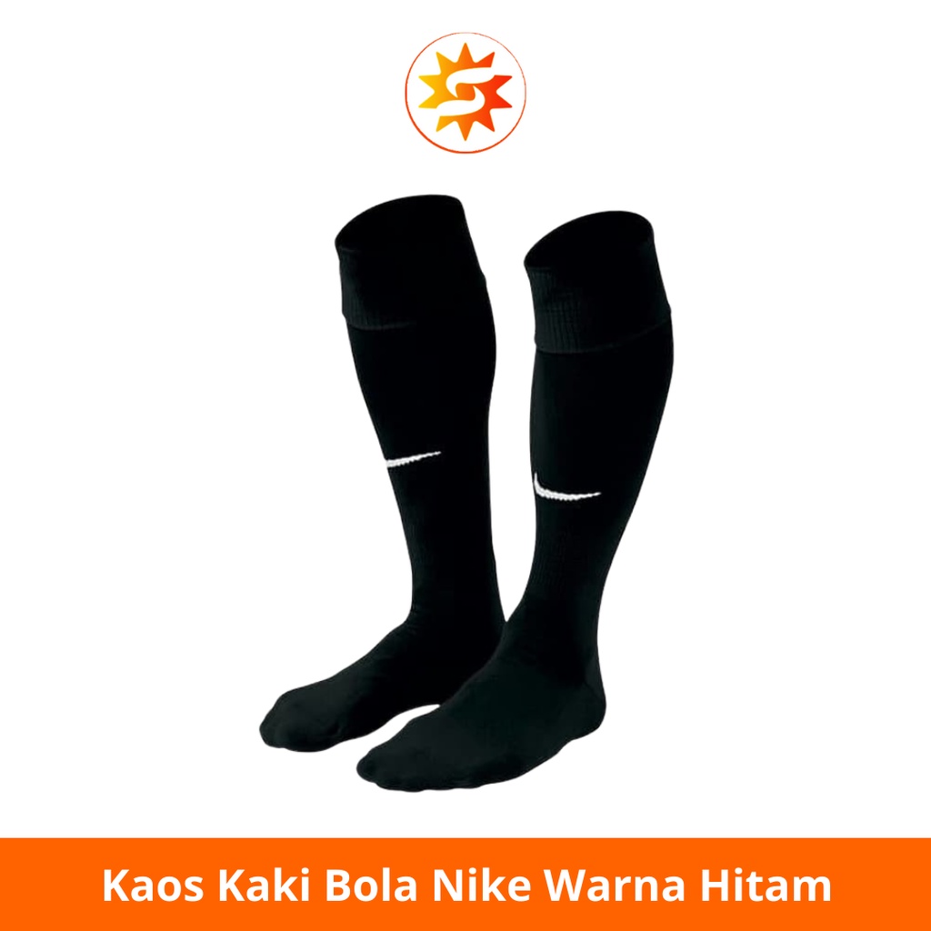 Kaos Kaki Bola Nike Warna Hitam / Kaos Kaki Sepakbola / Kaos Kaki Nike