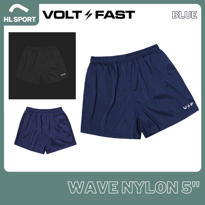 Volt and Fast VNF Wave Nylon 5&quot; Running Short Celana Lari