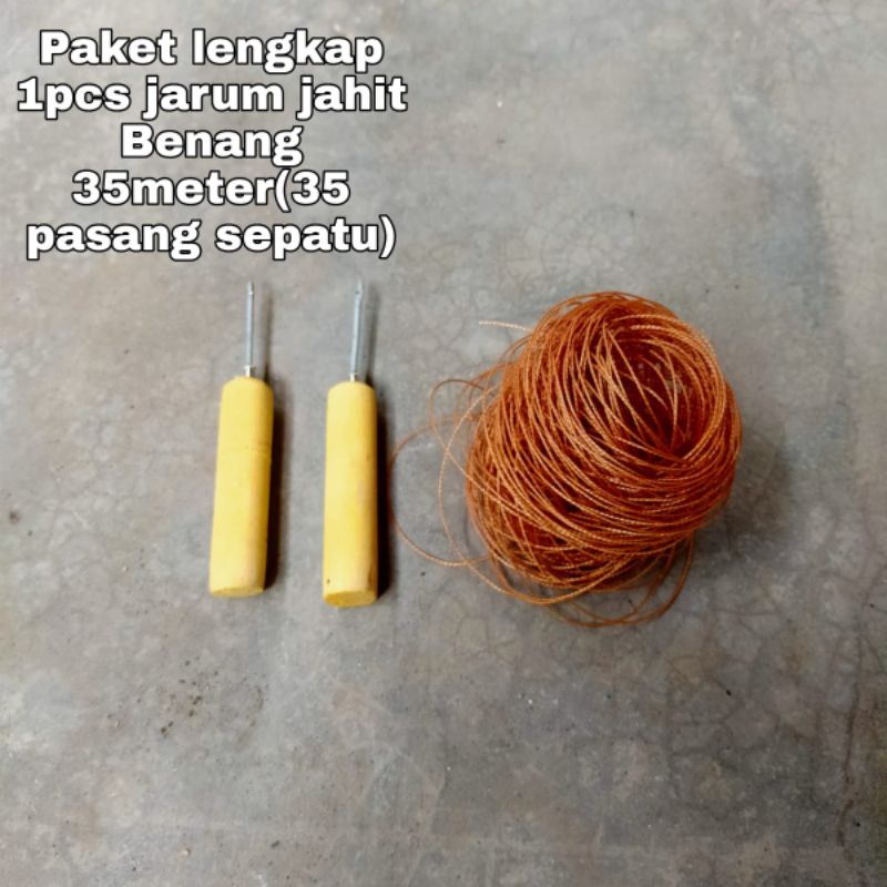 paket alat jahit sepatu sol sepatu