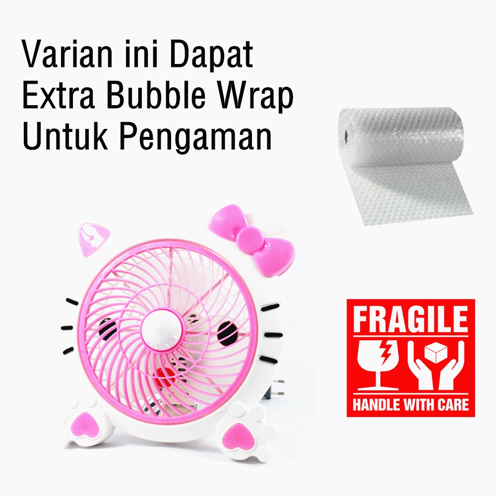 kipas Angin Karater 10inch/Kipas angin meja listrik-Extra Bubble HK