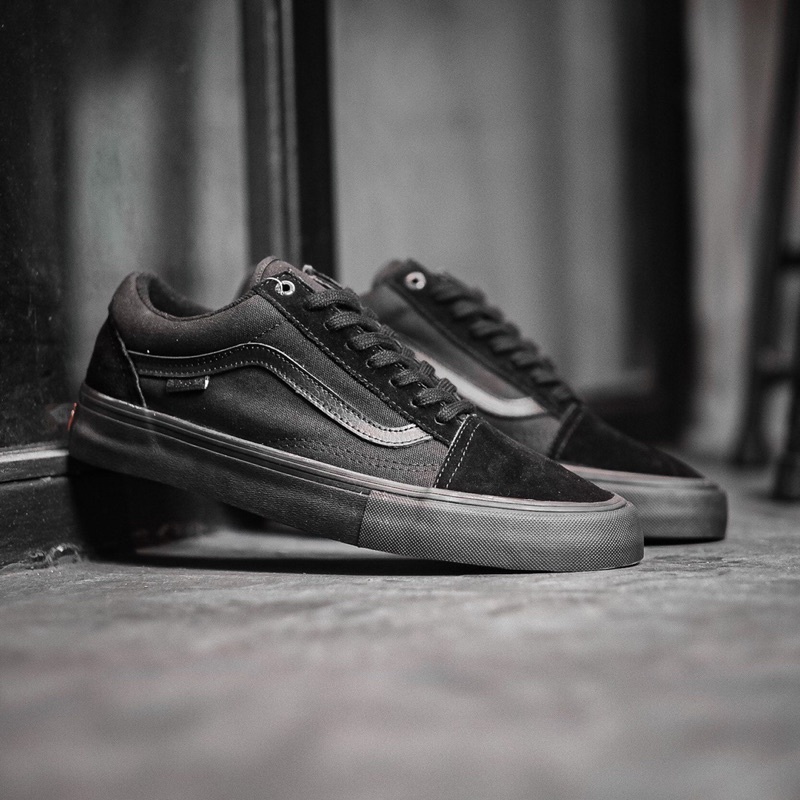 VANS OLDSKOOL PRO BLACK/OUT ORIGINAL 100%