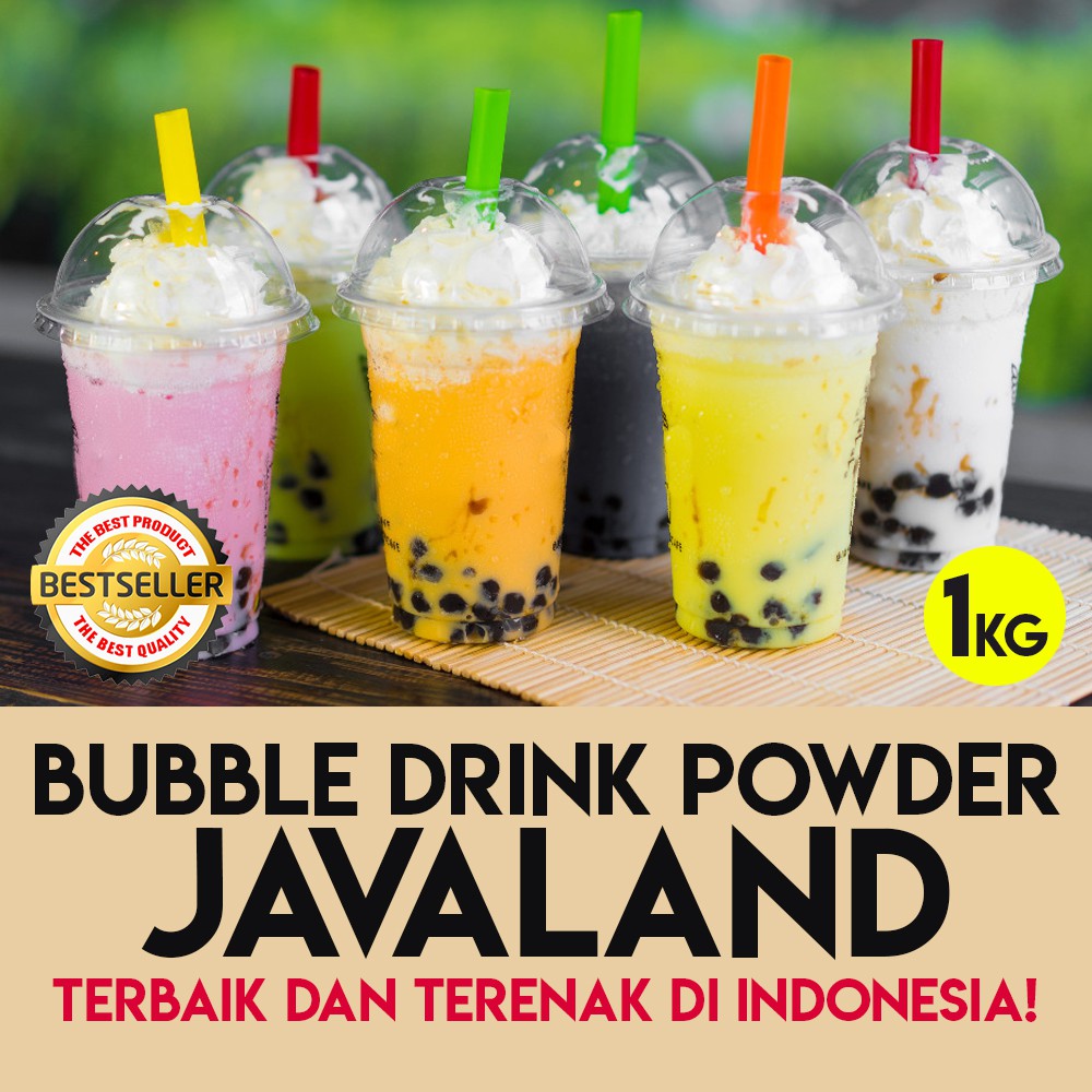 Bubuk Minuman Bubble  Drink 1kg Javaland Shopee Indonesia