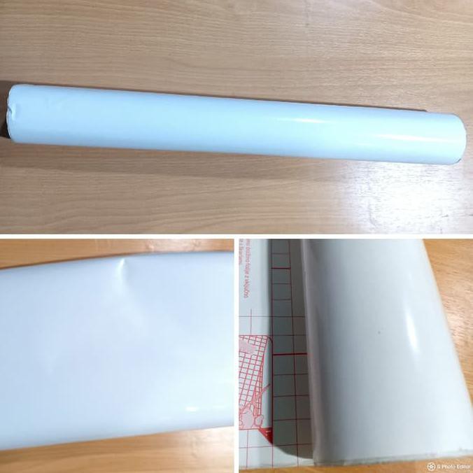 Skotlet , Scotlite , Sticker Lembaran Putih Susu Glossy