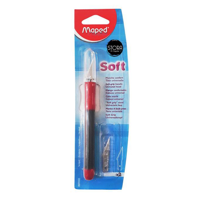 

Populer] Maped Scalpel Soft Buster Cut Craft Art Knife Pen Cutter