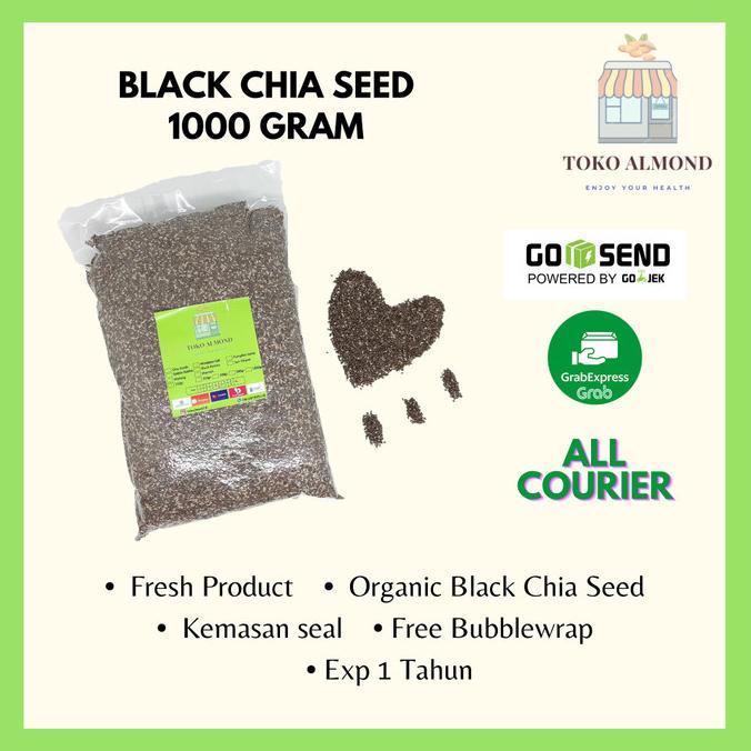 

Black Chia Seeds 1kg