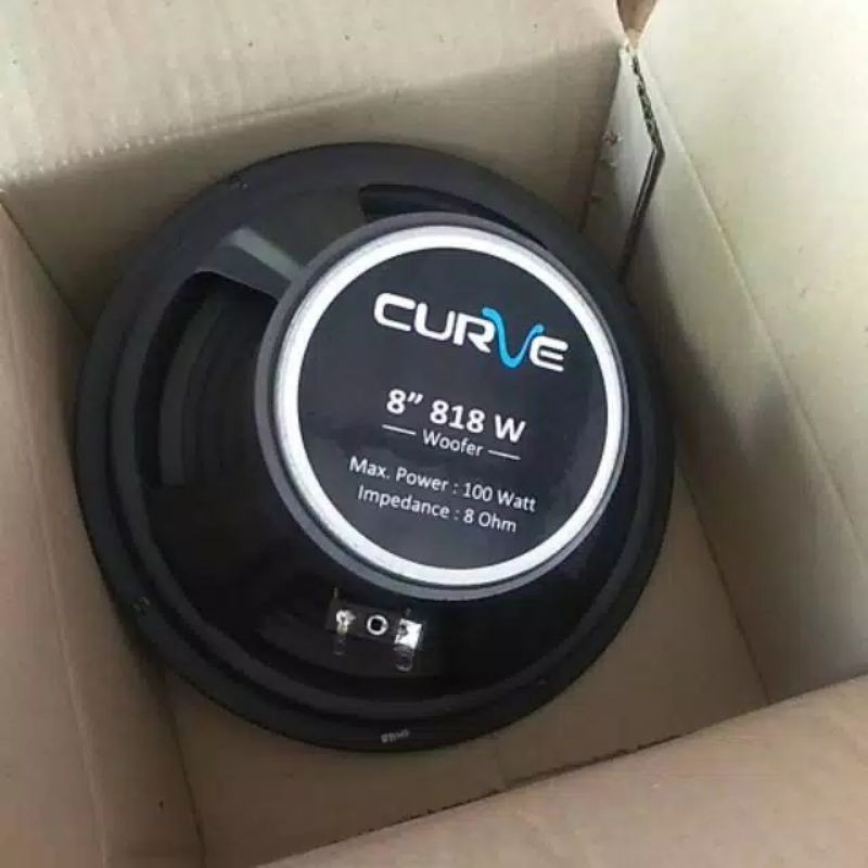 CURVE Speaker 8 Inch Woofer CURVE 818W Termurah / Spiker kurve 8 inc