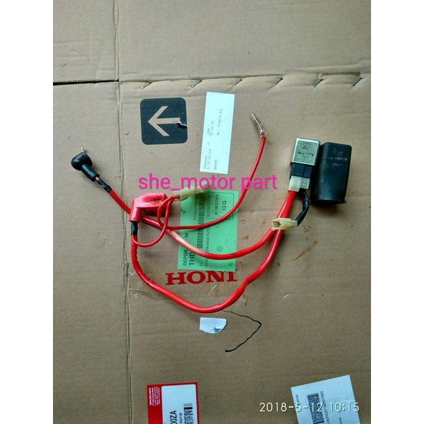 kabel aki bendik stater sikring lengkap original yamaha mio j mio gt soul gt fino fi