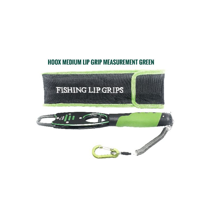 Hoox Lip Grip Medium With Measurement Green