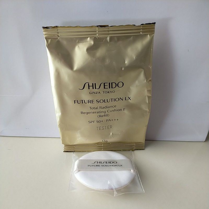 SHISEIDO FUTURE SOLUTION LX TOTAL RADIANCE REGENERATING CUSHION E 12 GRAM REFILL (NO BOX)