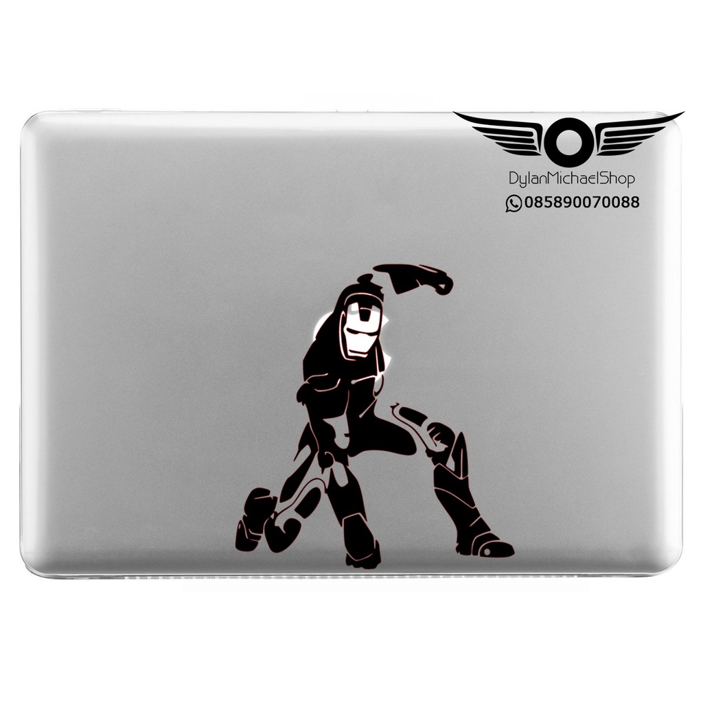 Stiker Laptop Marvel Super Hero Ironman Tony Stark Sticker Garskin 02