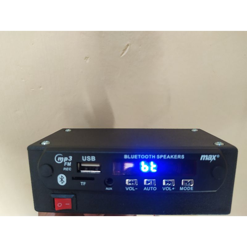 MP3 BLOTOOTH  RAKITAN  PLUS ADAFTOR/MEDIA PEMUTAR MUSIK AMPLIFIER SIAP PAKAI