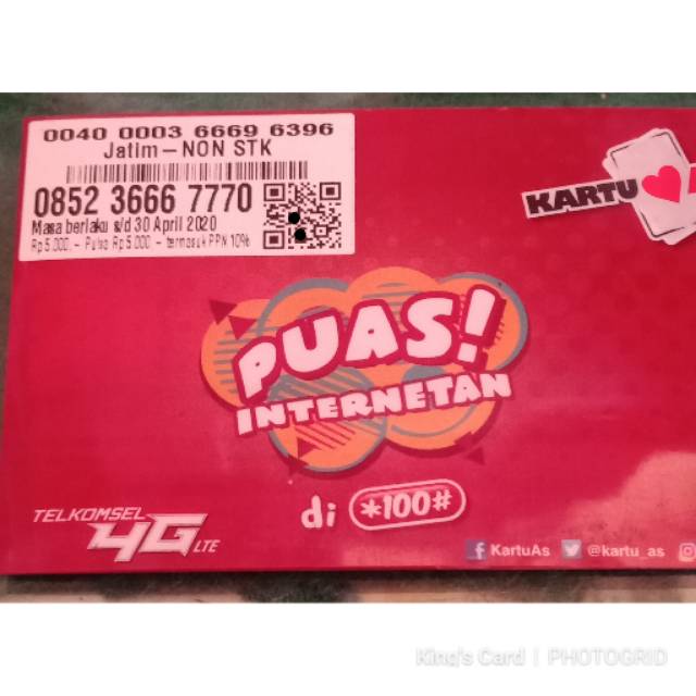 Nomor Cantik AS double triple 666777