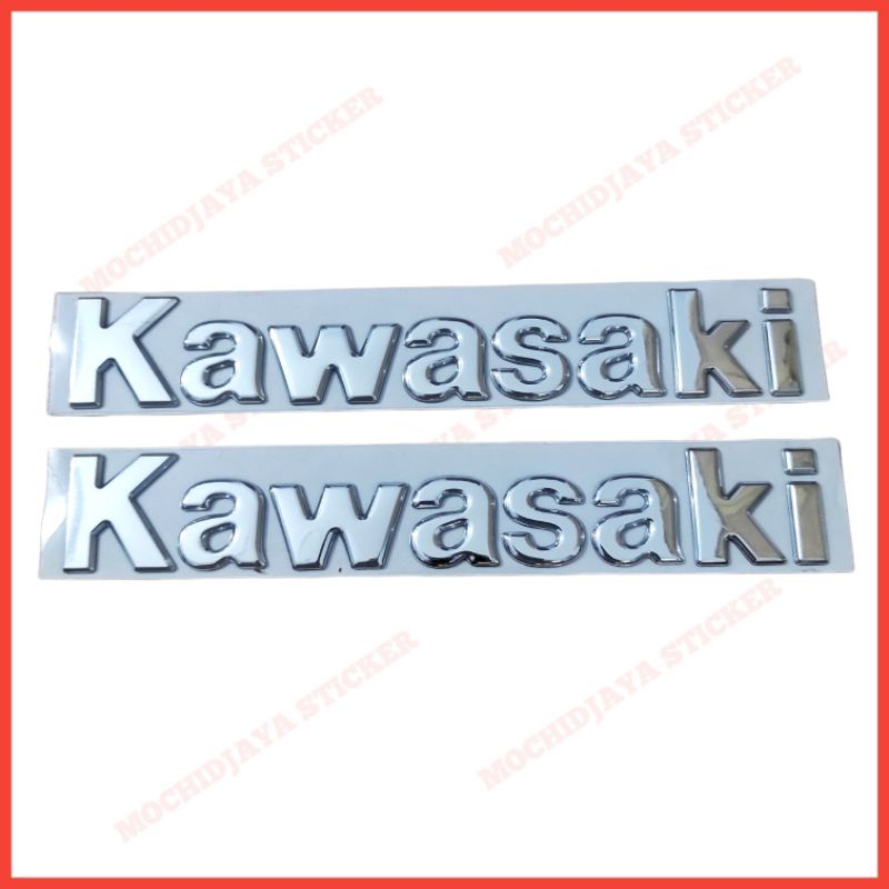 EMBLEM KAWASAKI SEPASANG EMBLEM KAWASAKI