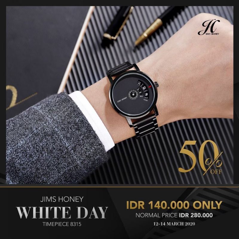 Jam Tangan unik pria Jims Honey 8315