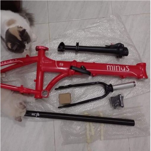 Frame Set Minus + Wheelset 22 451 NOT FNHON DAHON TROY ECOSMO TERN