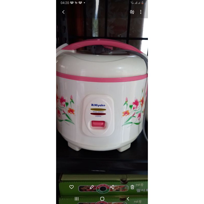 MIYAKO MAGIC COM MAGIC JAR 3 IN 1  MEMASAK MENANAK MENGUKUS NASI MCM 528 MCM 507 MCM 508 1.8 LT ANTI LENGKET MURAH