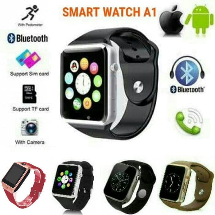 Smart Watch A1 SmartWatch IWatch touch screen Hp dual Sim