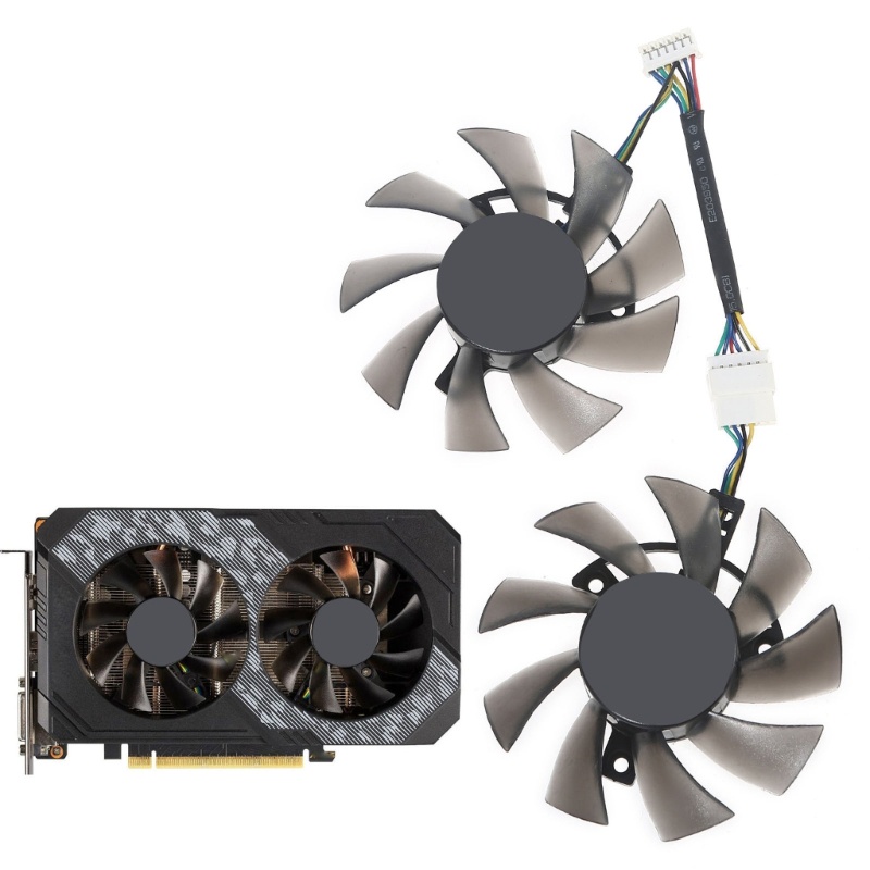 Bt Cooler Fan Pengganti Untuk TUF GTX 1660 1660Ti RTX2060 Graphics Video Card