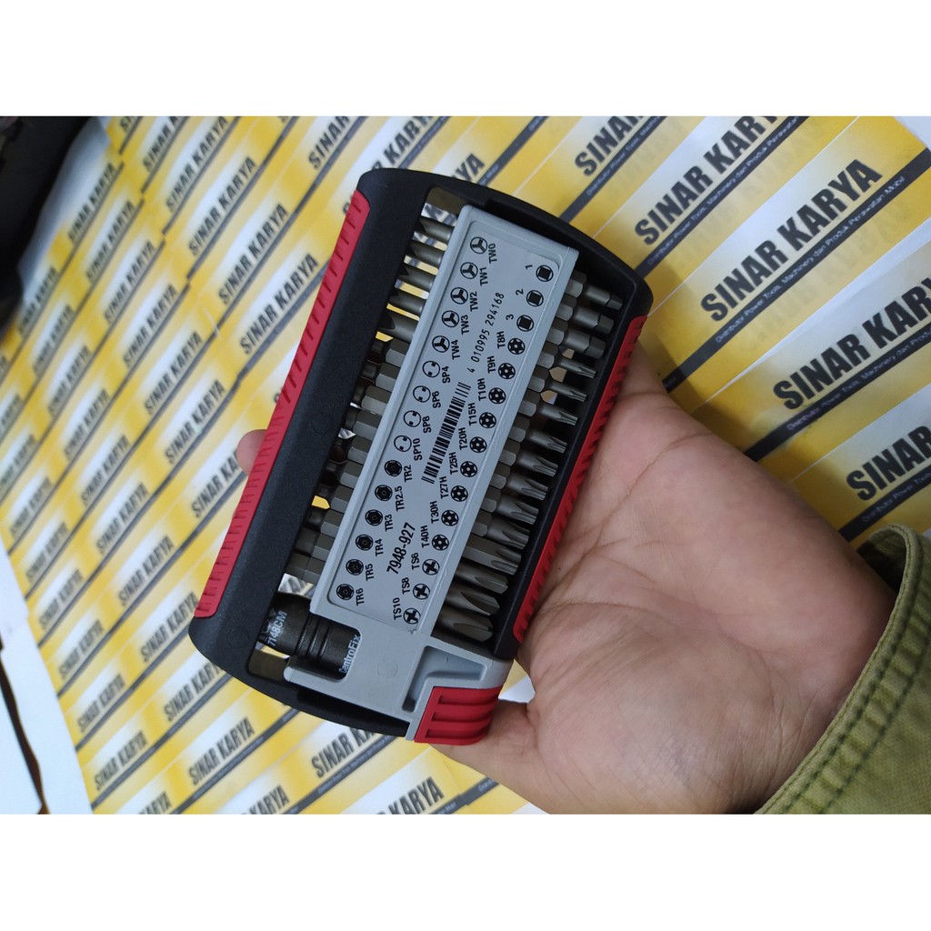 Obeng WIHA 7948 927 XLSelector ORIGINAL GERMANY Security Bits TS TW TR SP T Mata Bit Obeng CentroFix