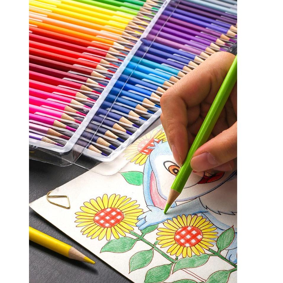 

Promo Stok Pensil Warna Brutfuner Painting Oil Pencil Artist Color Pencils Set 72