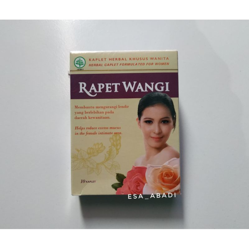 

JAMU RAPET WANGI KAPLET