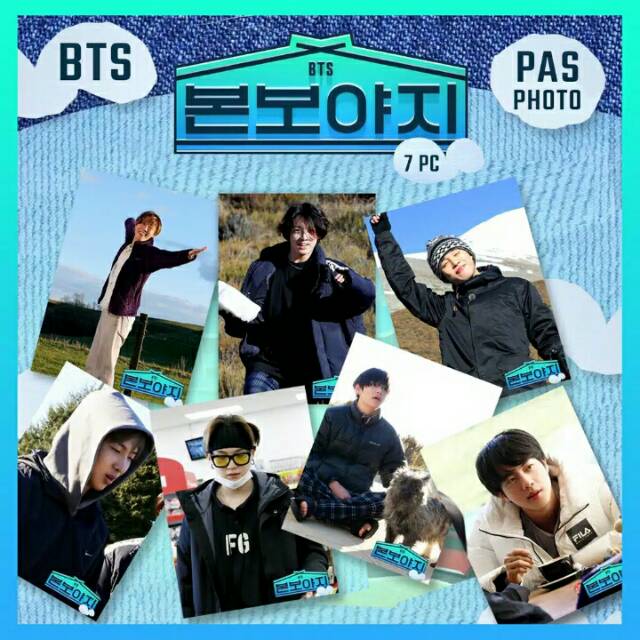 BTS BON VOYAGE S 4 (PAS FOTO 3x4cm)