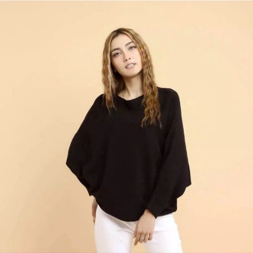 SWEATER | LASPERAL BLOUSE RAJUT BATWING bb 30 - 55kg  /BLUSE WANITA RAJUT //ATASAN WANITA /BAJU KELELAWAR PREMIUM BB 30 - 60 KG BAHAN ADEM HALUS NYAMAN DI PAKAI