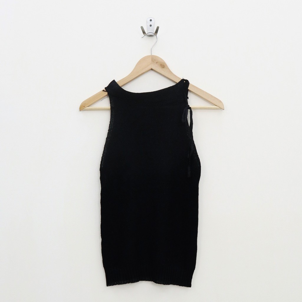 Lasy knit tank top -Thejanclothes