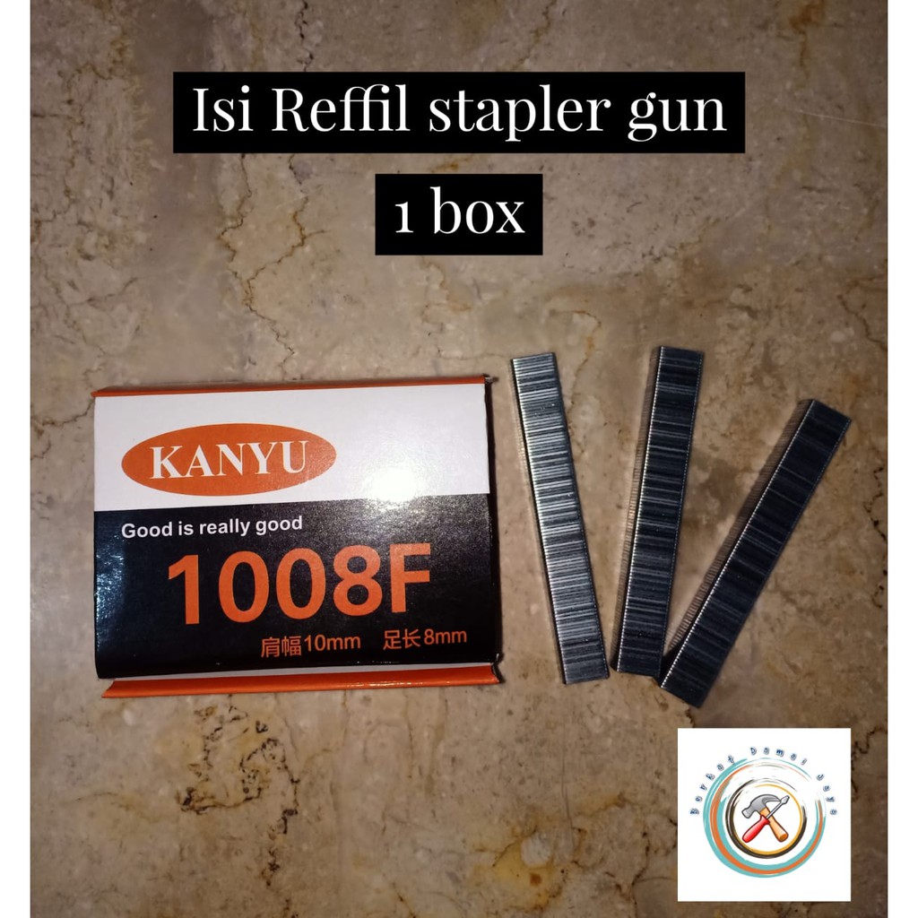 

Refill isi staples gun 1 box
