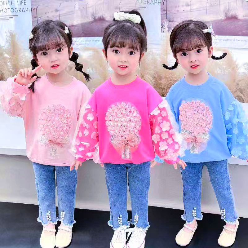 SETELAN CELANA JACKET ANAK PEREMPUAN IMPORT 1-5 TAHUN LENGAN PANJANG / SETELAN ANAK CEWEK IMPORT CELANA  + JAKET BONEKA KUCING CAT