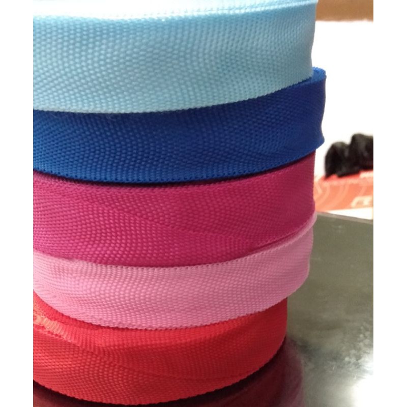 Termurah Tali webbing Warna warni Per Meter