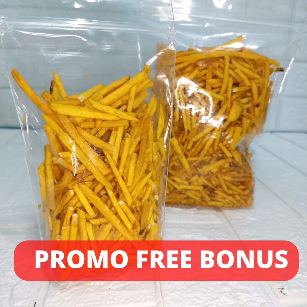 

Stick Talas Asin Keripik Talas Gurih Free Bonus Snack