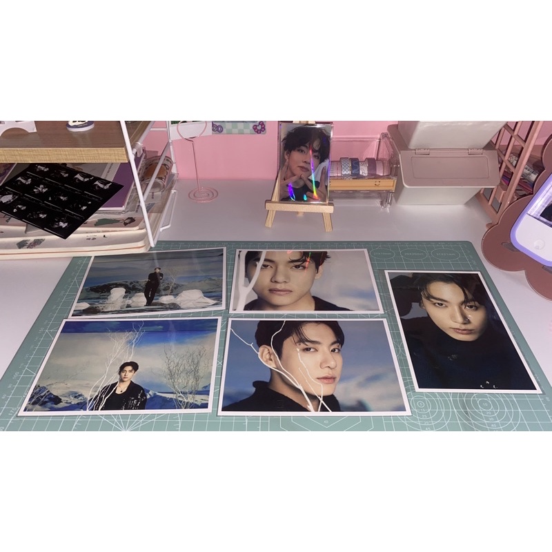 Postcard D’Festa, PC official BTS V JK Jimin J-Jope Suga Jin RM