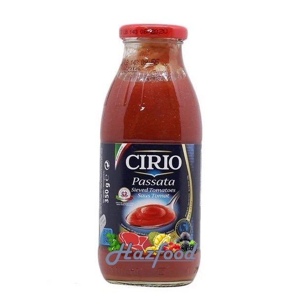 

Cirio Passata Tomatoes / Saus Pasta Tomat - 350 Gram