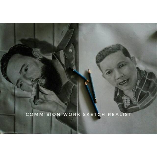 

New commision work sketch realist .