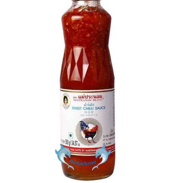 

Buruan Dapetin--Maepranom Brand Sweet Chilli Sauce 980 gr/ Dipping Sauce /Sambal Thailand / Saus Cocol