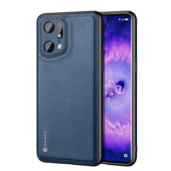 OPPO FIND X5 PRO COVER DUX DUCIS FINO NYLON SOFT CASING ORIGINAL SILICONE SOFTCASE - BLACK