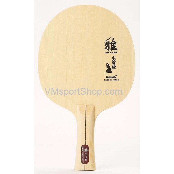 Nittaku Miyabi - Kayu Blade Bat Bet Pingpong Tenis Meja