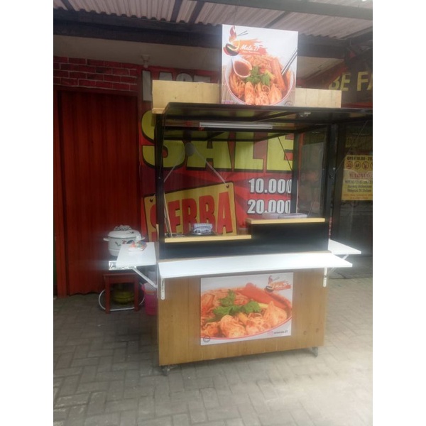 gerobak bekas untuk outdoor