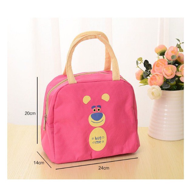 Tas Bekal Karakter / Iconic Insulated Lunch Bag Cooler WAJAH KARTUN - LPM Shop