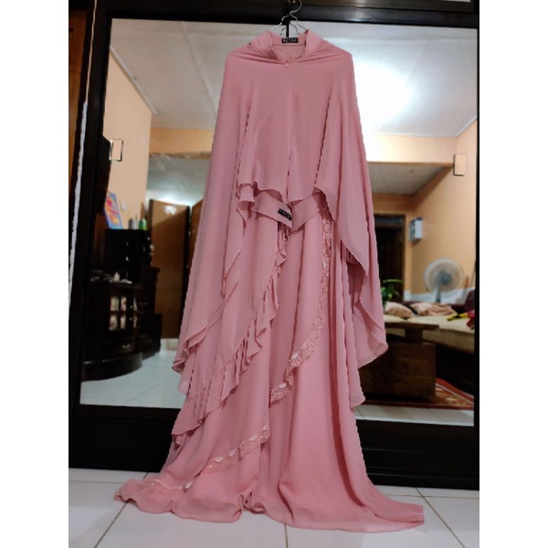 preloved gamis set syari (booked kak marsya)