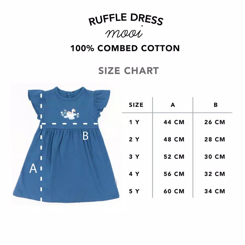 PROMO 7.7 PROMO BAJU LEBARAN MURAH MOOI RUFFLE DRESS - DRESS ANAK PEREMPUAN DRESS BAYI BORDIR PART 1