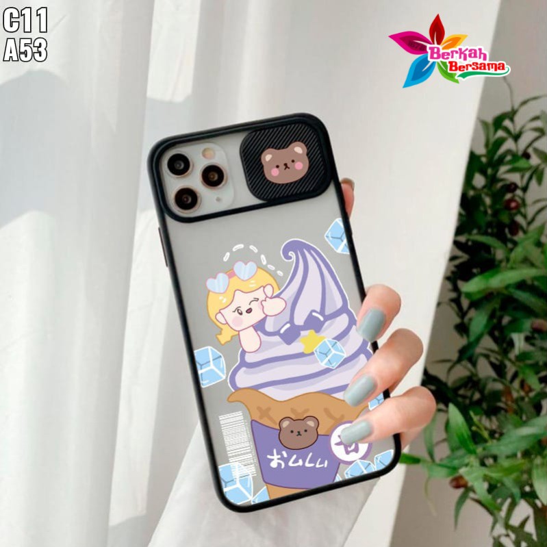 SS078 SOFTCASE SLIDE KARAKTER  OPPO A15 A37 NEO 9 A5 A9 A52 A92 A53 A54 A16 A31 A3S A5S F9 A7 A12 A11K F1S A59 RENO 4 4F 2020 BB5778