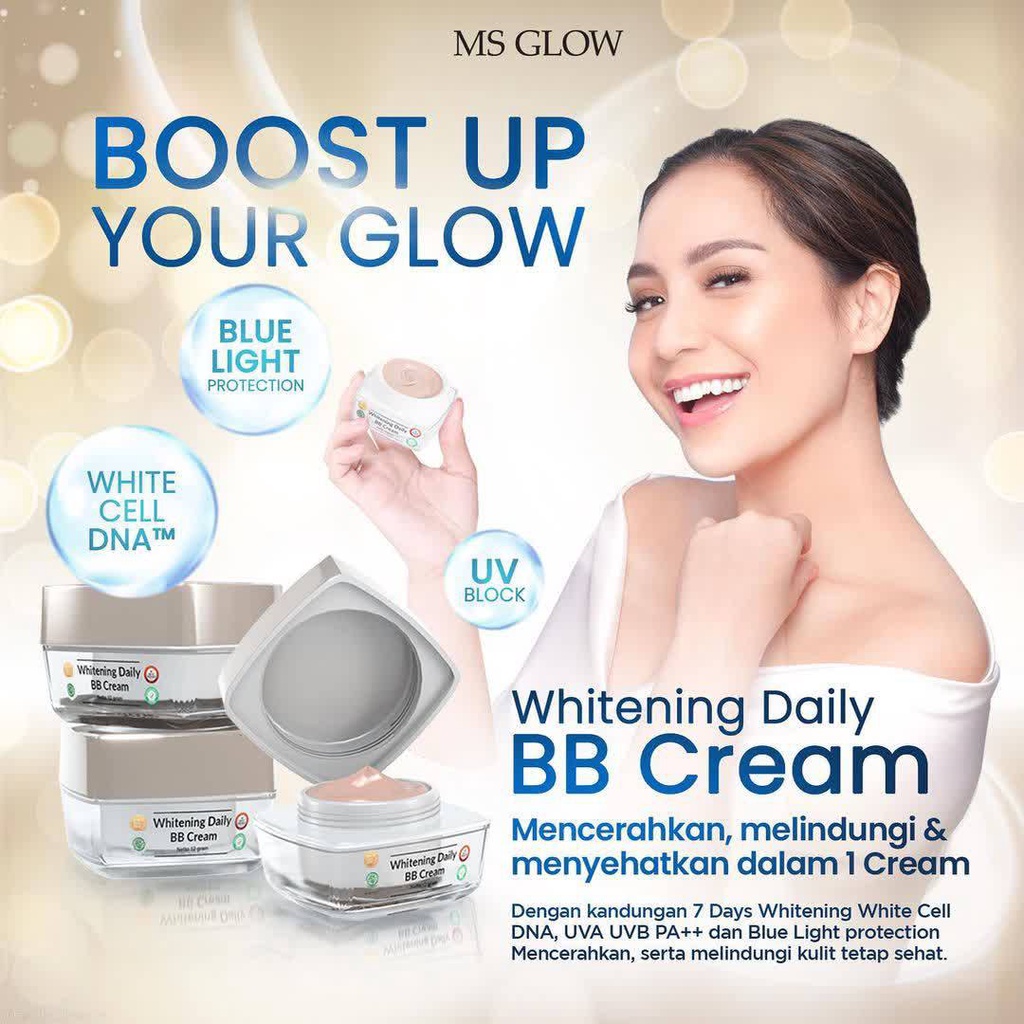 MS GLOW DAY CREAM / MS GLOW DAYILY BB CREAM