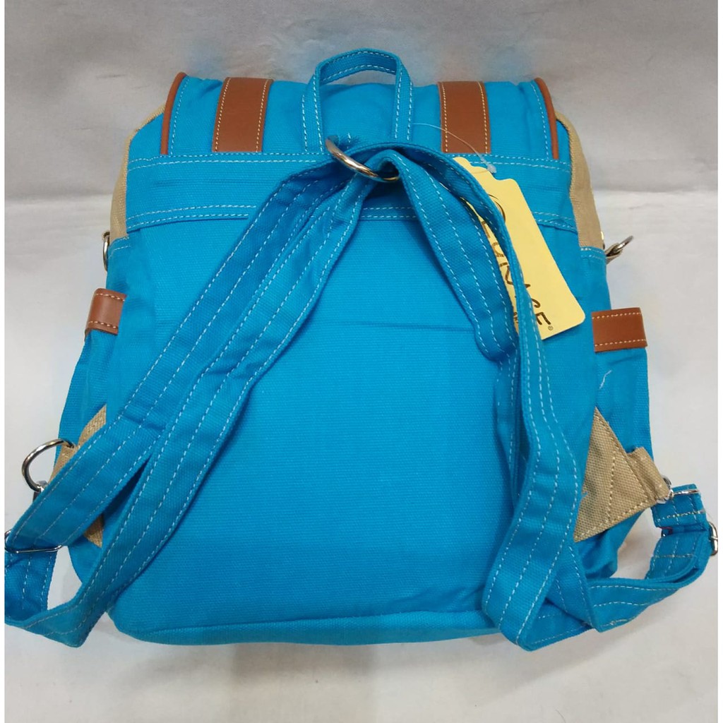 Tas Ransel canvas Multi fungsi Grace 026. Backpack Kuliah kerja sekolah mejeng gaul. Darena Bandung