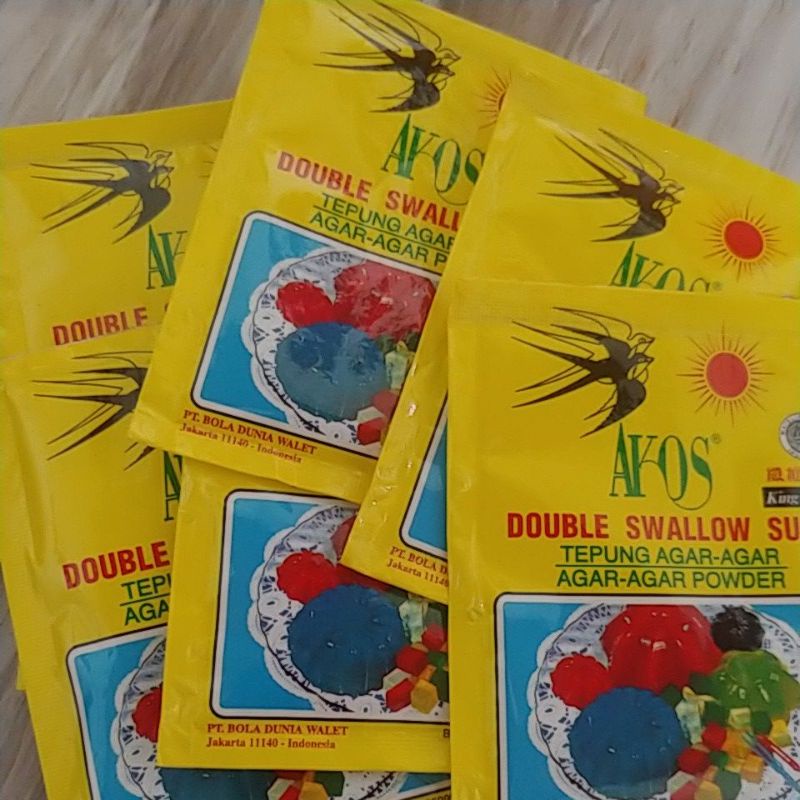 

Agar agar double swallow