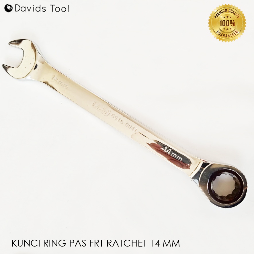 Kunci Ring Pas Konci Ratchet 14mm Frt